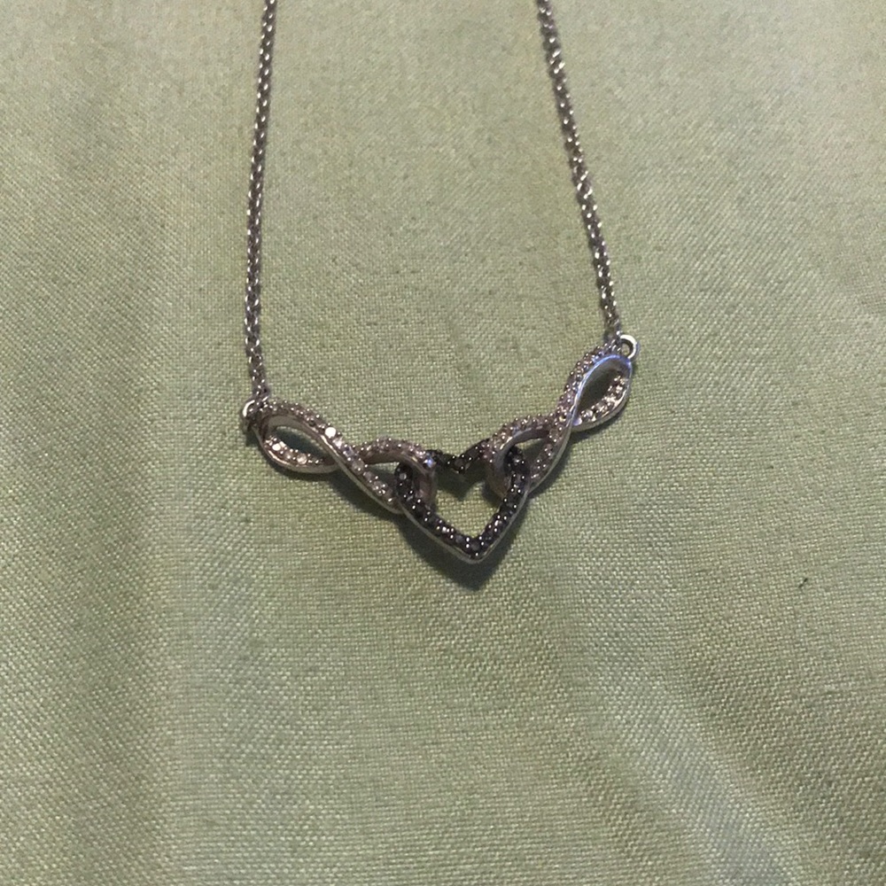 Double Inifinity Heart Necklace